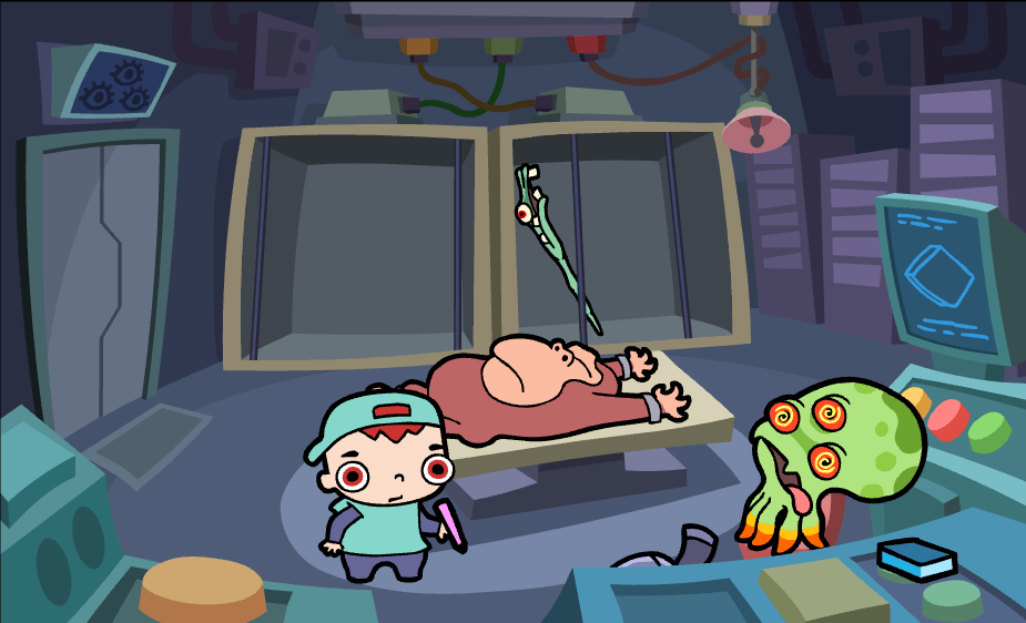 아이탈출1 게임화면