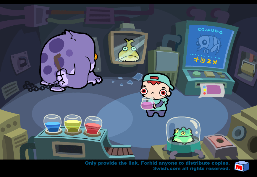 아이탈출3 게임화면