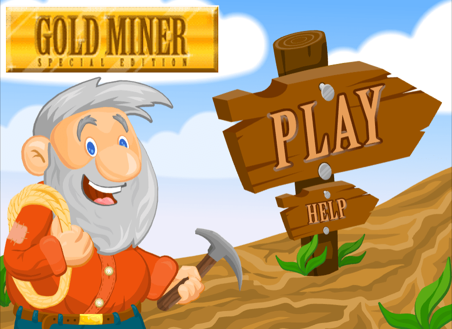 골드마이너2 시작화면