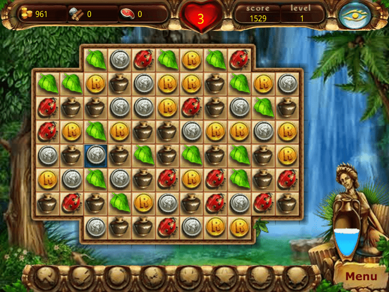 로마 퍼즐 게임화면