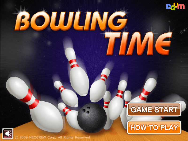 볼링타임 시작화면