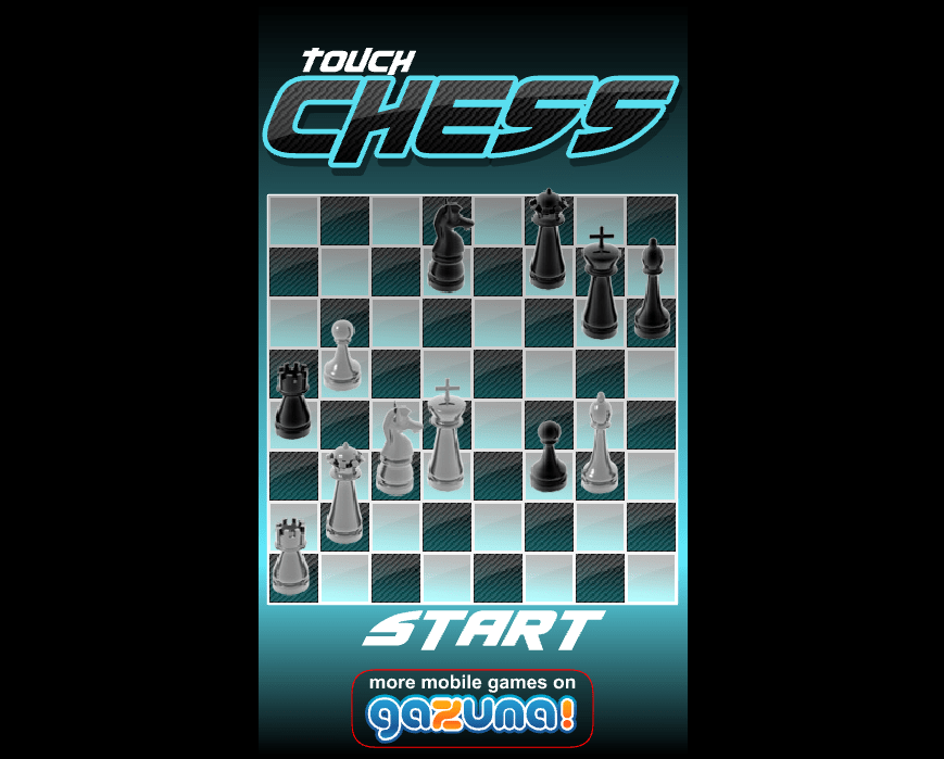 터치 체스 시작화면