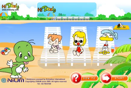 하이둘리 가위바위보 게임하기 썸네일