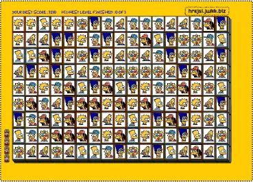 심슨타일(TILES OF THE SIMPSONS) 게임하기 썸네일